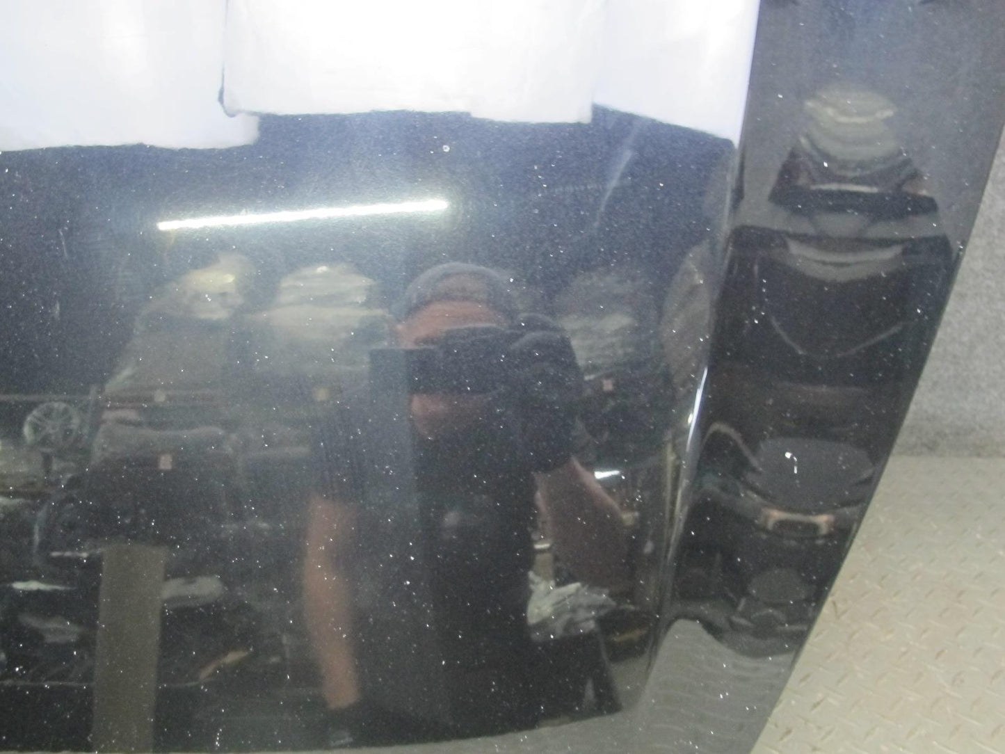 2011-2014 Porsche Cayenne S 958 Turbo Front Hood Bonnet Shell Panel Cover Black