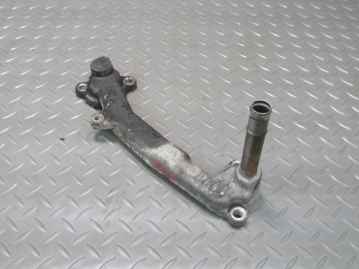 98-00 Lexus UZZ30L SC400 1UZFE Engine Coolant Water Bypass Line Tube OEM