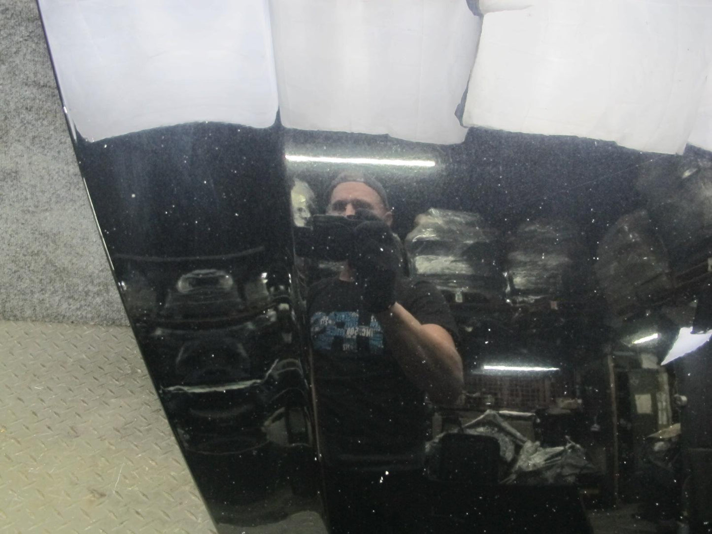 2011-2014 Porsche Cayenne S 958 Turbo Front Hood Bonnet Shell Panel Cover Black