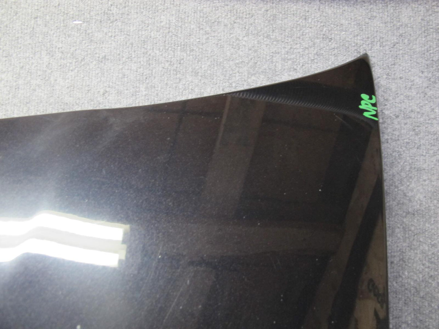 2011-2014 Porsche Cayenne S 958 Turbo Front Hood Bonnet Shell Panel Cover Black