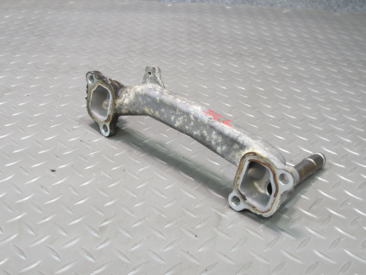 98-00 Lexus UZZ30L SC400 1UZFE Engine Coolant Water Bypass Line Tube OEM