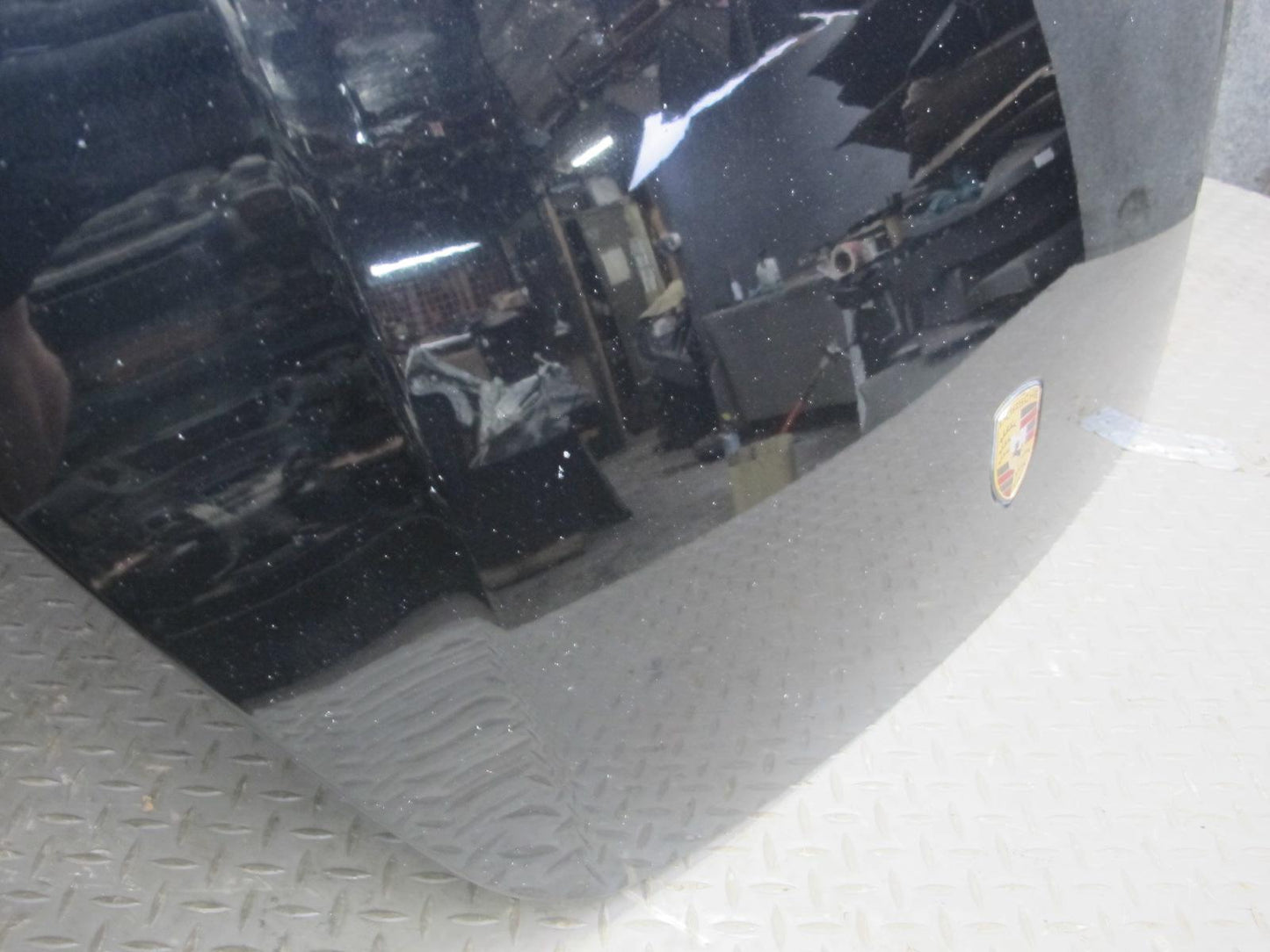 2011-2014 Porsche Cayenne S 958 Turbo Front Hood Bonnet Shell Panel Cover Black