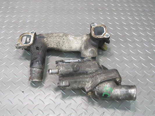 98-00 Lexus UZZ30L SC400 1UZFE Engine Coolant Water Bypass Tube w Thermostat OEM