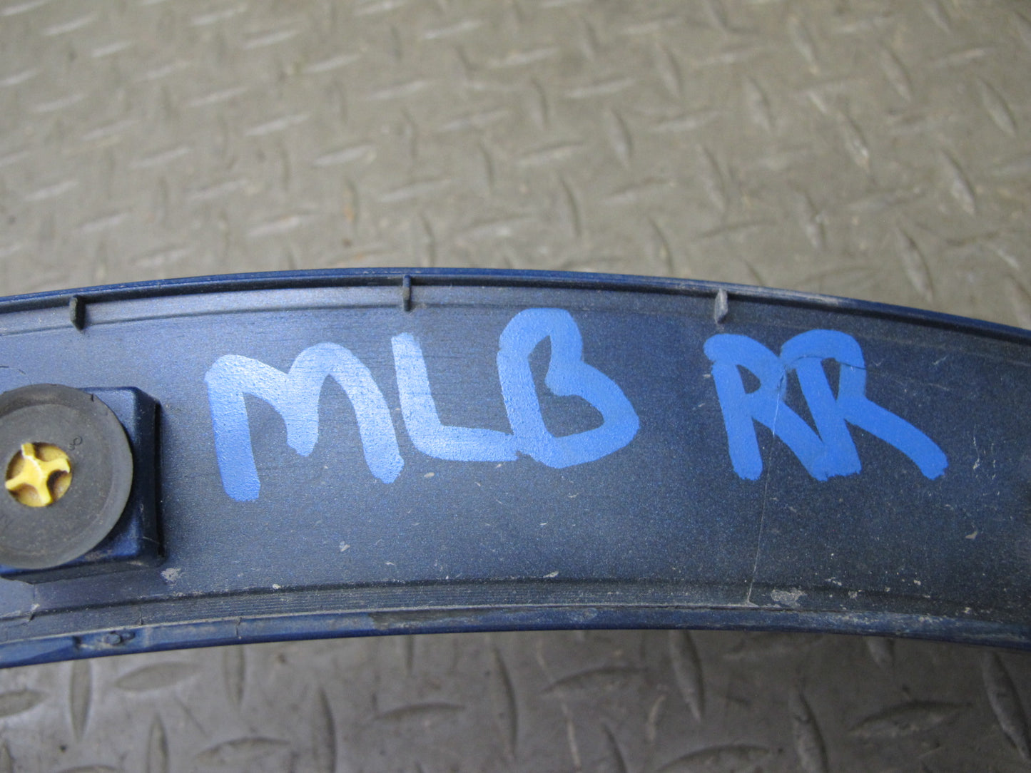 17-20 Maserati Levante M161 Rear Right Left Wheel Arch Fender Flare Molding Set