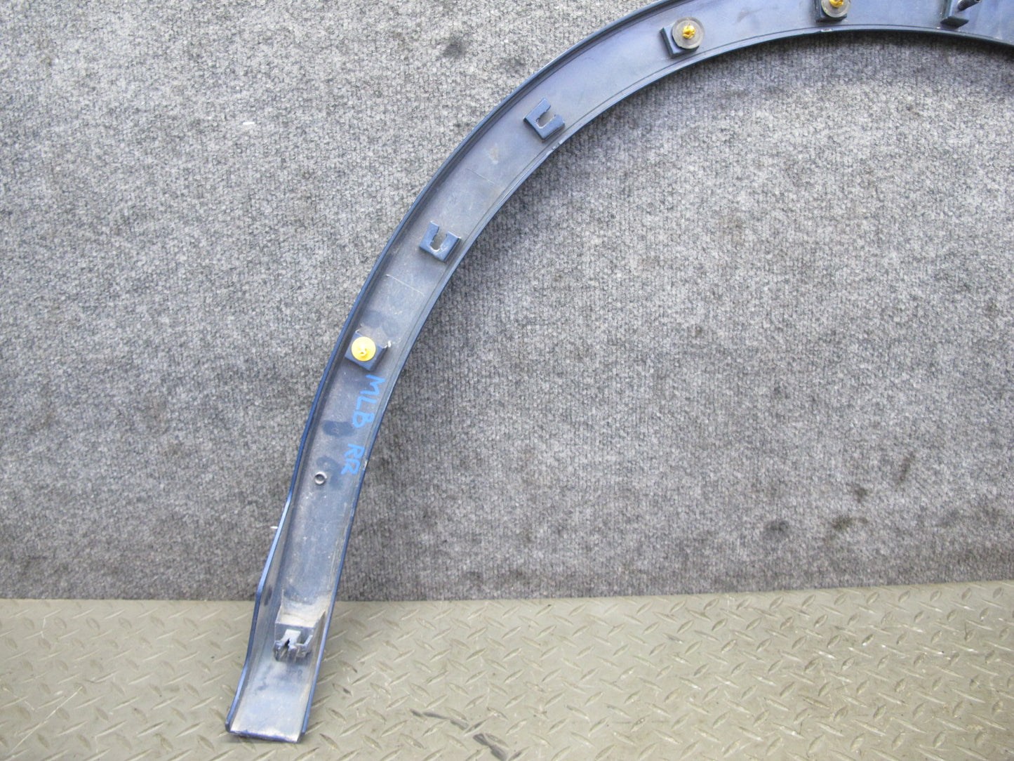 17-20 Maserati Levante M161 Rear Right Left Wheel Arch Fender Flare Molding Set