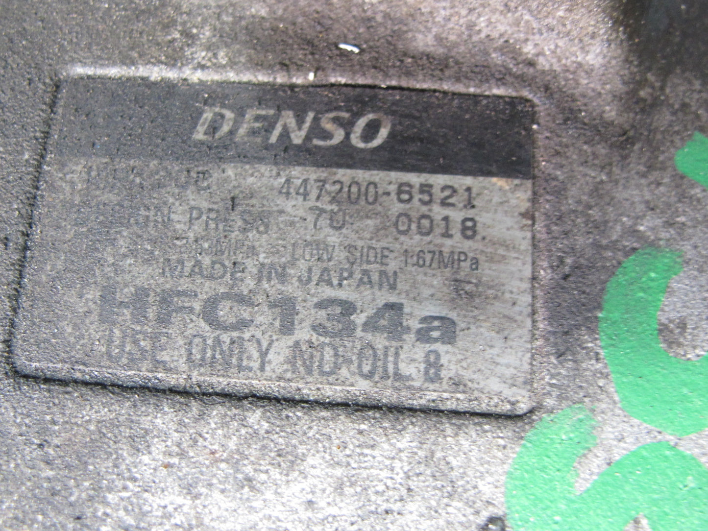 94-00 Lexus UZZ30L SC400 1UZFE A/C Air Condition Compressor OEM