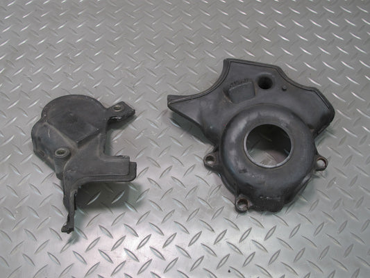 98-00 Lexus UZZ30L SC400 1UZFE Set of 2 Engine Timing Belt Cover OEM