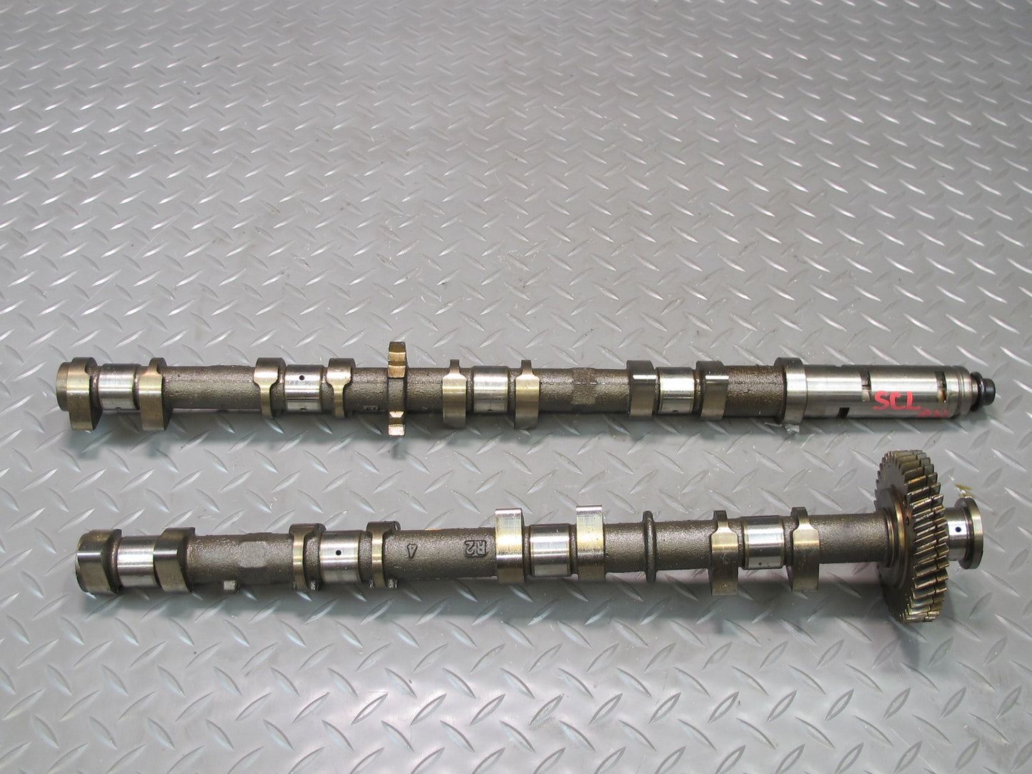 98-00 Lexus UZZ30L SC400 1UZFE Engine Right Intake & Exhaust Camshaft Set OEM