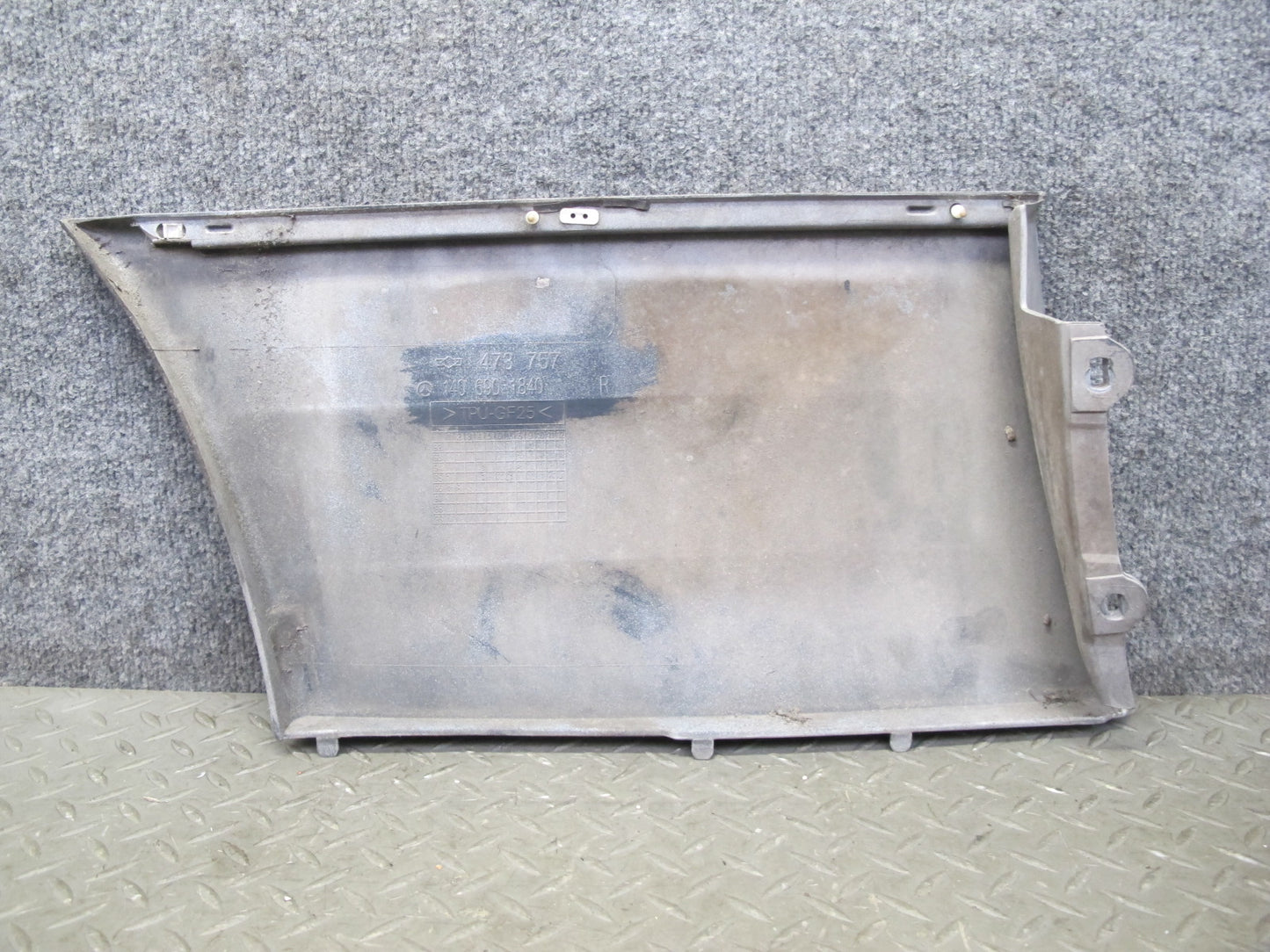 96-99 Mercedes W140 C140 Cl-class Right Door Fender Quarter Trim Molding Set OEM