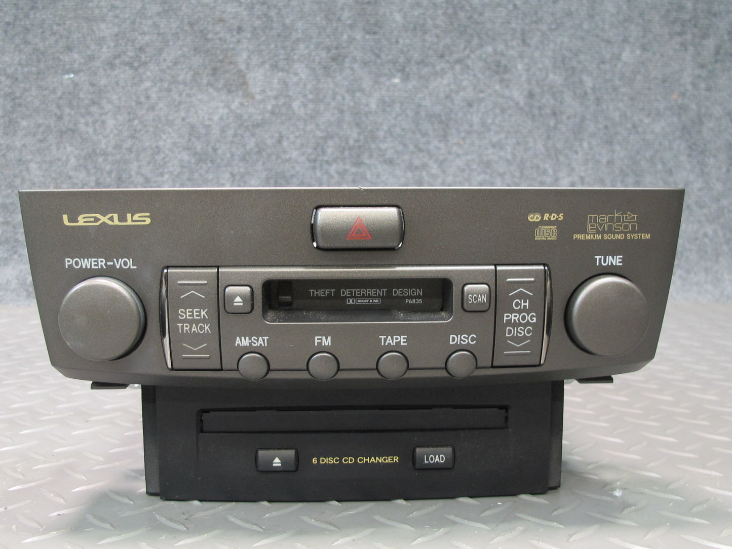 04-06 Lexus LS430 Mark Levinson Radio Cassette CD Player Receiver Head Unit OEM