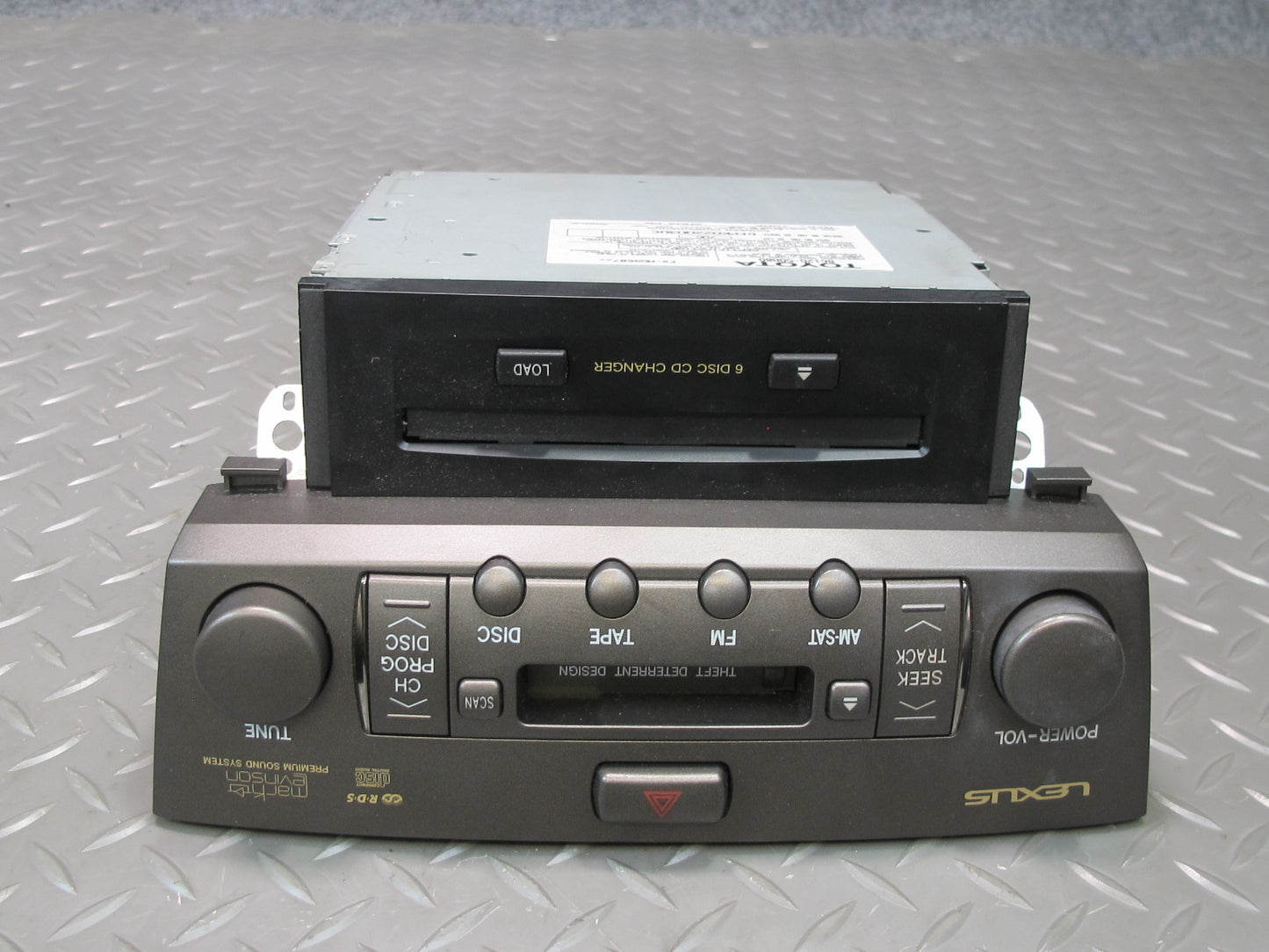 04-06 Lexus LS430 Mark Levinson Radio Cassette CD Player Receiver Head Unit OEM