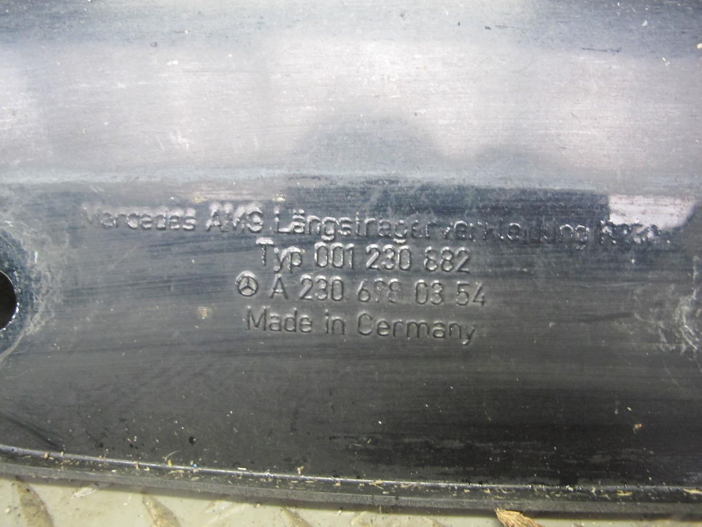 03-12 Mercedes R230 Sl-class AMG Set of 2 Side Skirt Rocker Panel Molding OEM