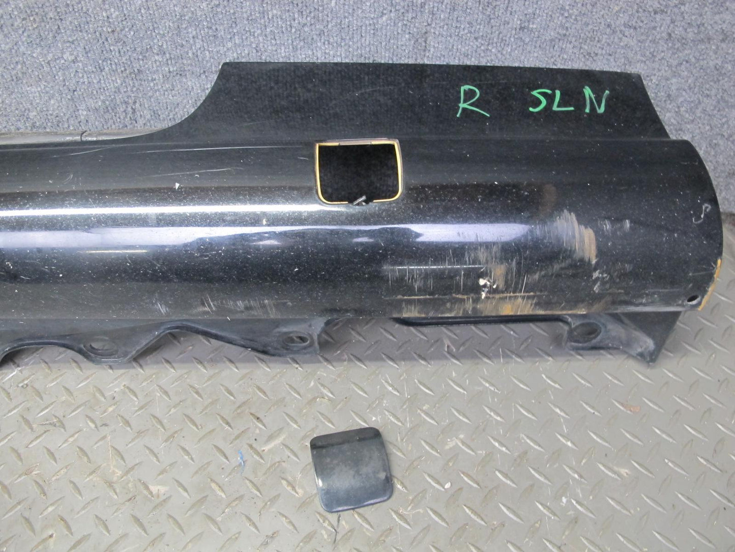 03-12 Mercedes R230 Sl-class AMG Set of 2 Side Skirt Rocker Panel Molding OEM