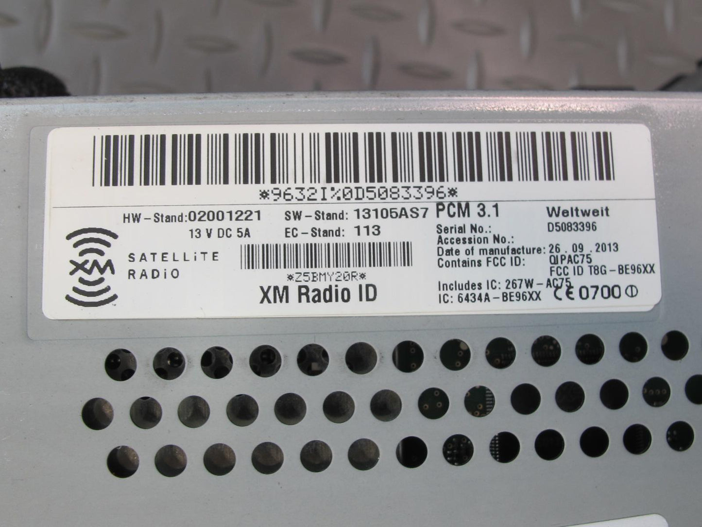 2014 Porsche Cayenne 958 CD Radio Receiver Navi Display Screen Monitor