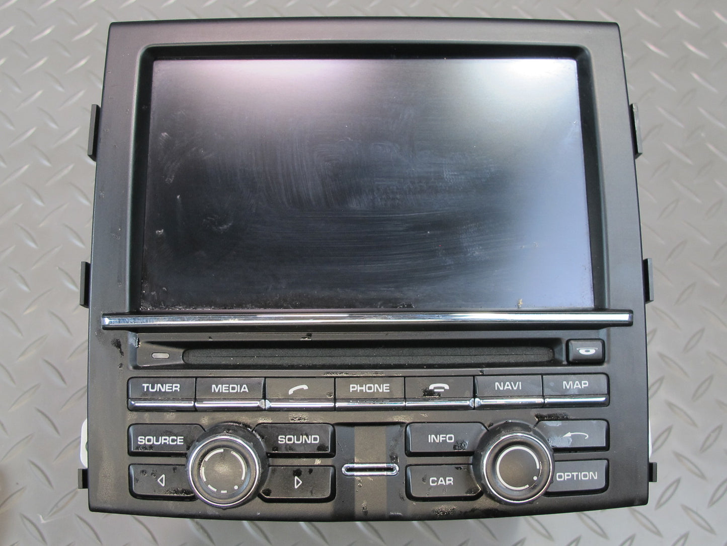 2014 Porsche Cayenne 958 CD Radio Receiver Navi Display Screen Monitor