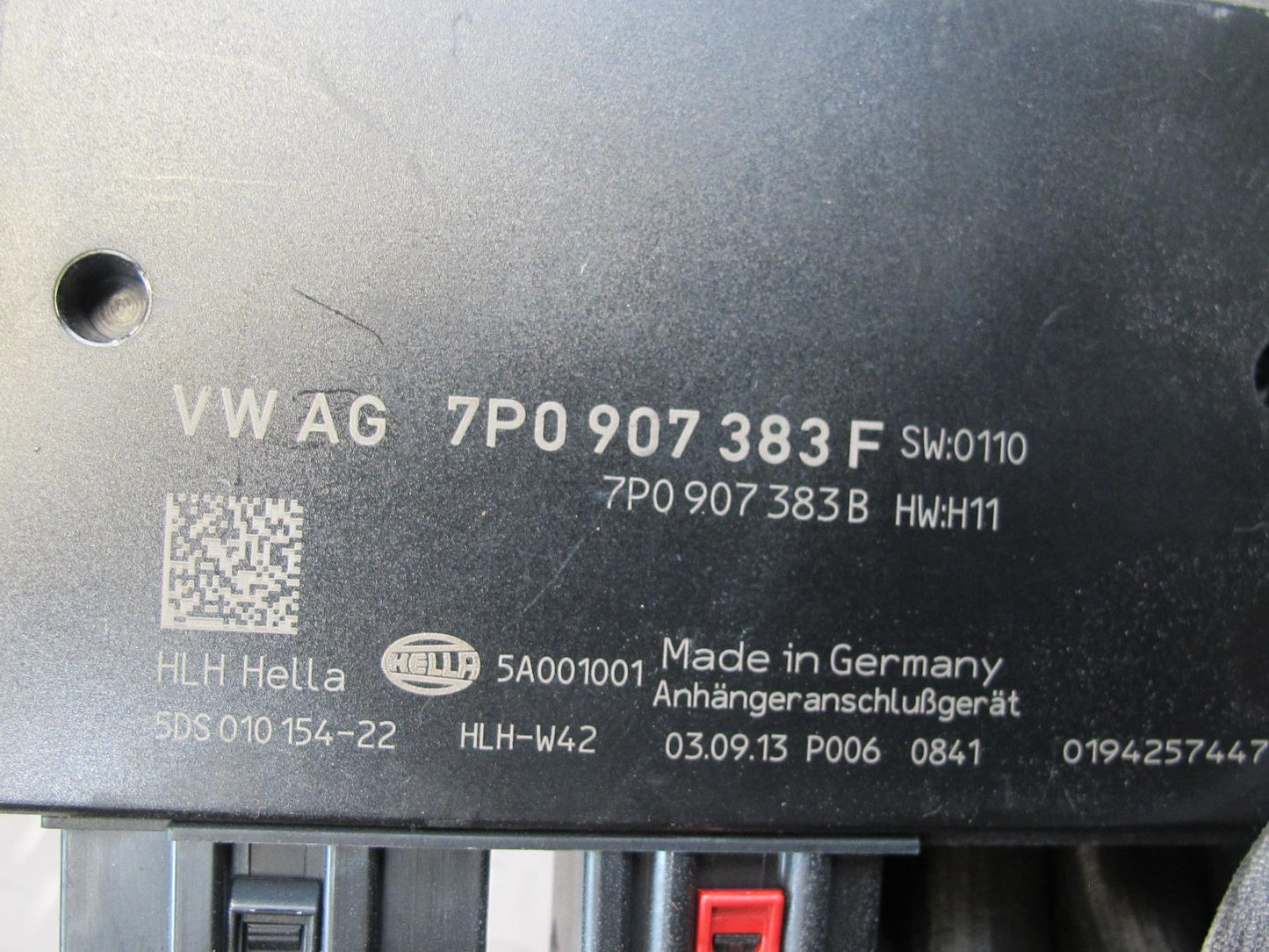 2011-2014 Porsche Cayenne 958 Trailer Hitch Towing Brake Control Module Unit