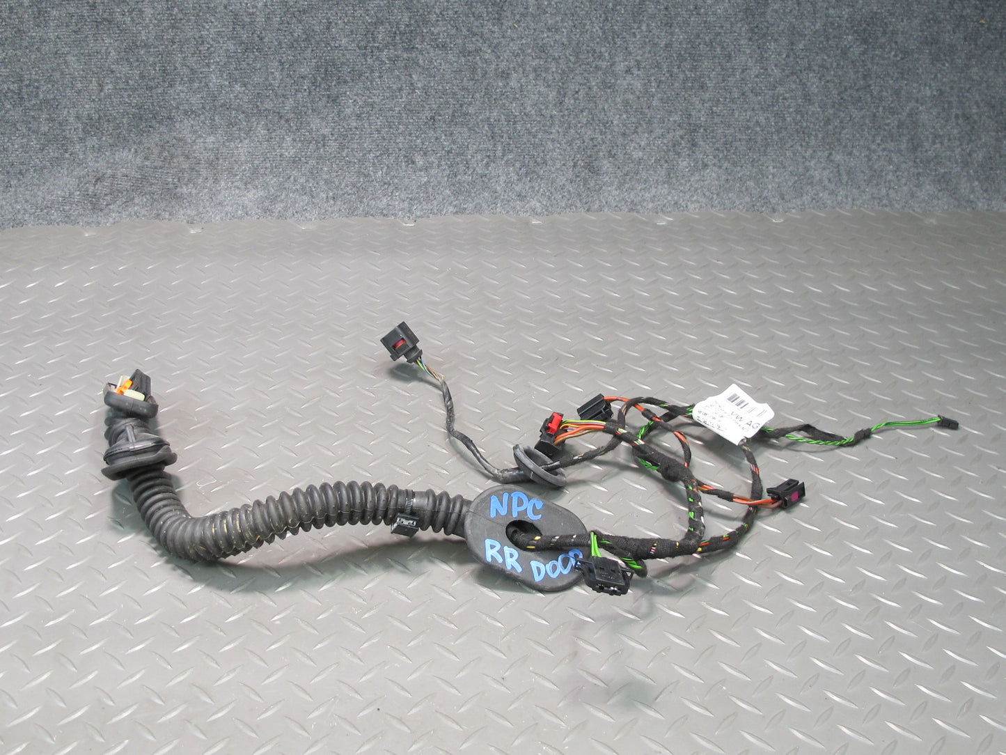 2011-2014 Porsche Cayenne 958 Rear Right Side Door Wire Wiring Harness