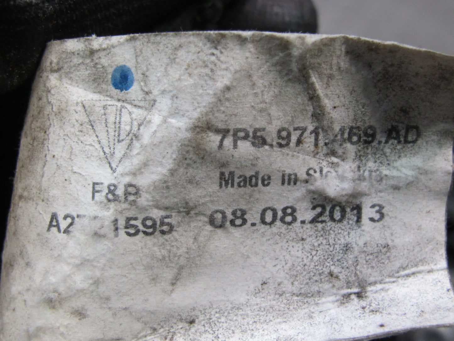 2011-2014 Porsche Cayenne 958 Exterior Left Side Rear View Mirror W/ Blind Spot