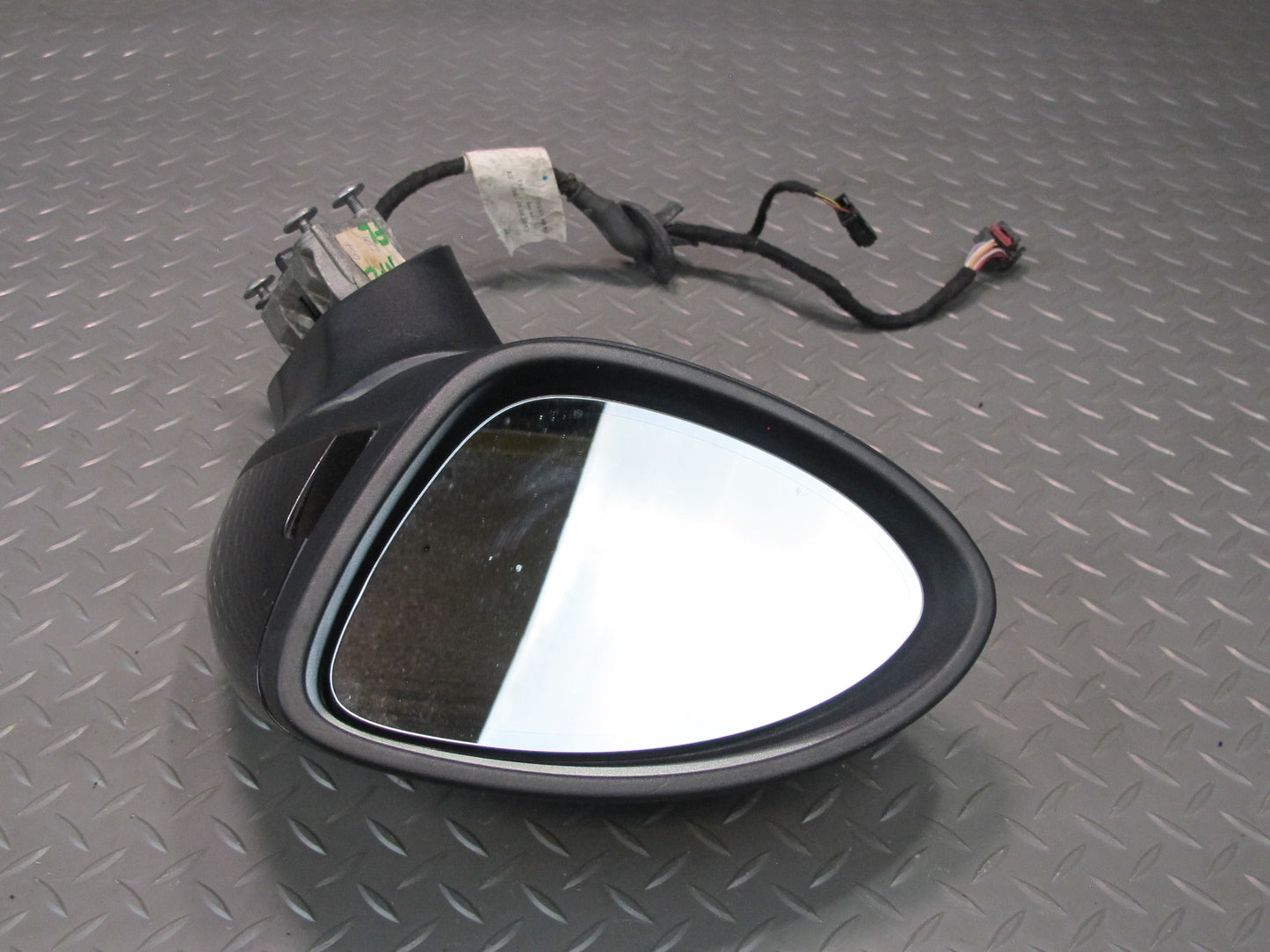 2011-2014 Porsche Cayenne 958 Exterior Left Side Rear View Mirror W/ Blind Spot