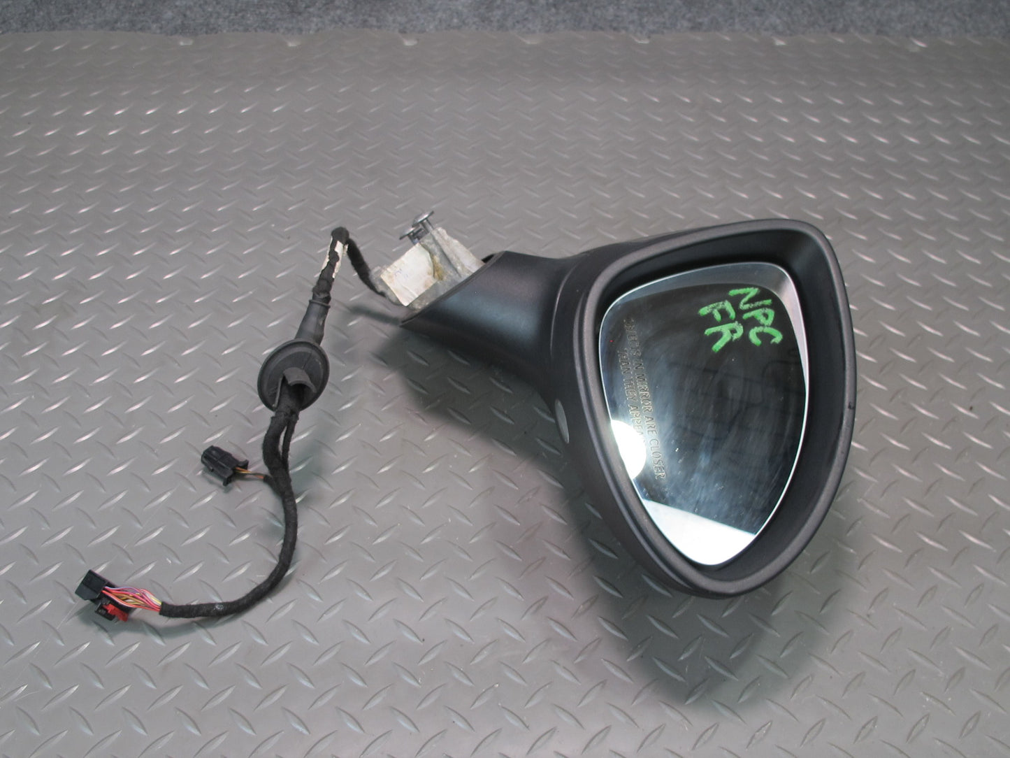 2011-2014 Porsche Cayenne 958 Exterior Right Side Rear View Mirror W/ Blind Spot