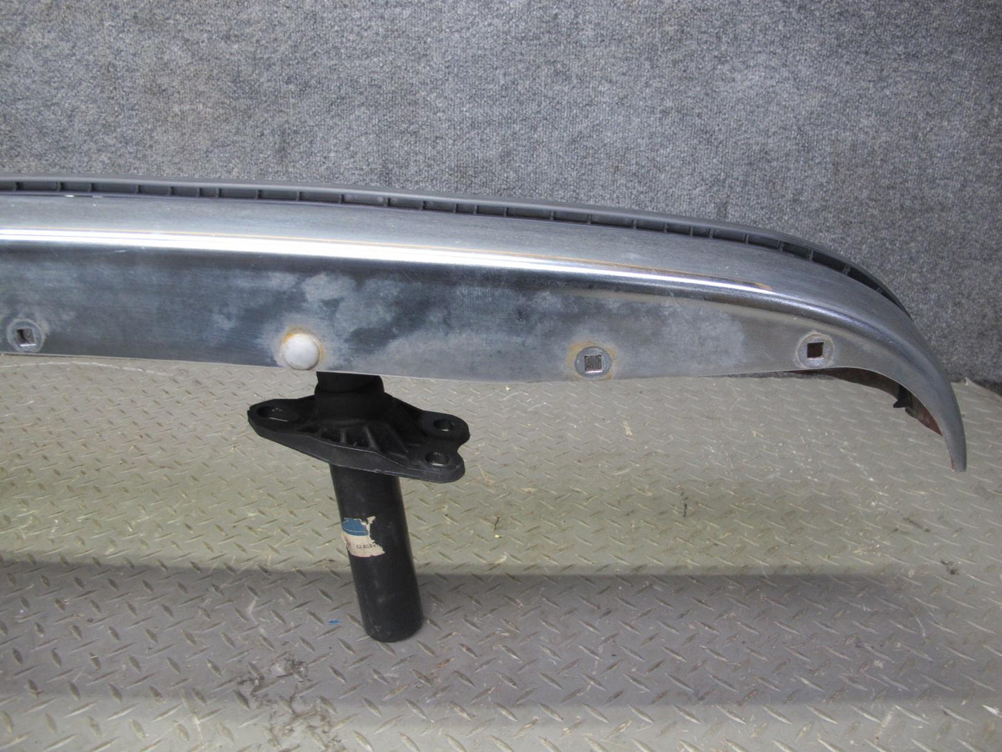 77-85 Mercedes W123 300D Front Bumper Cover Chrome w Shock Absorber OEM