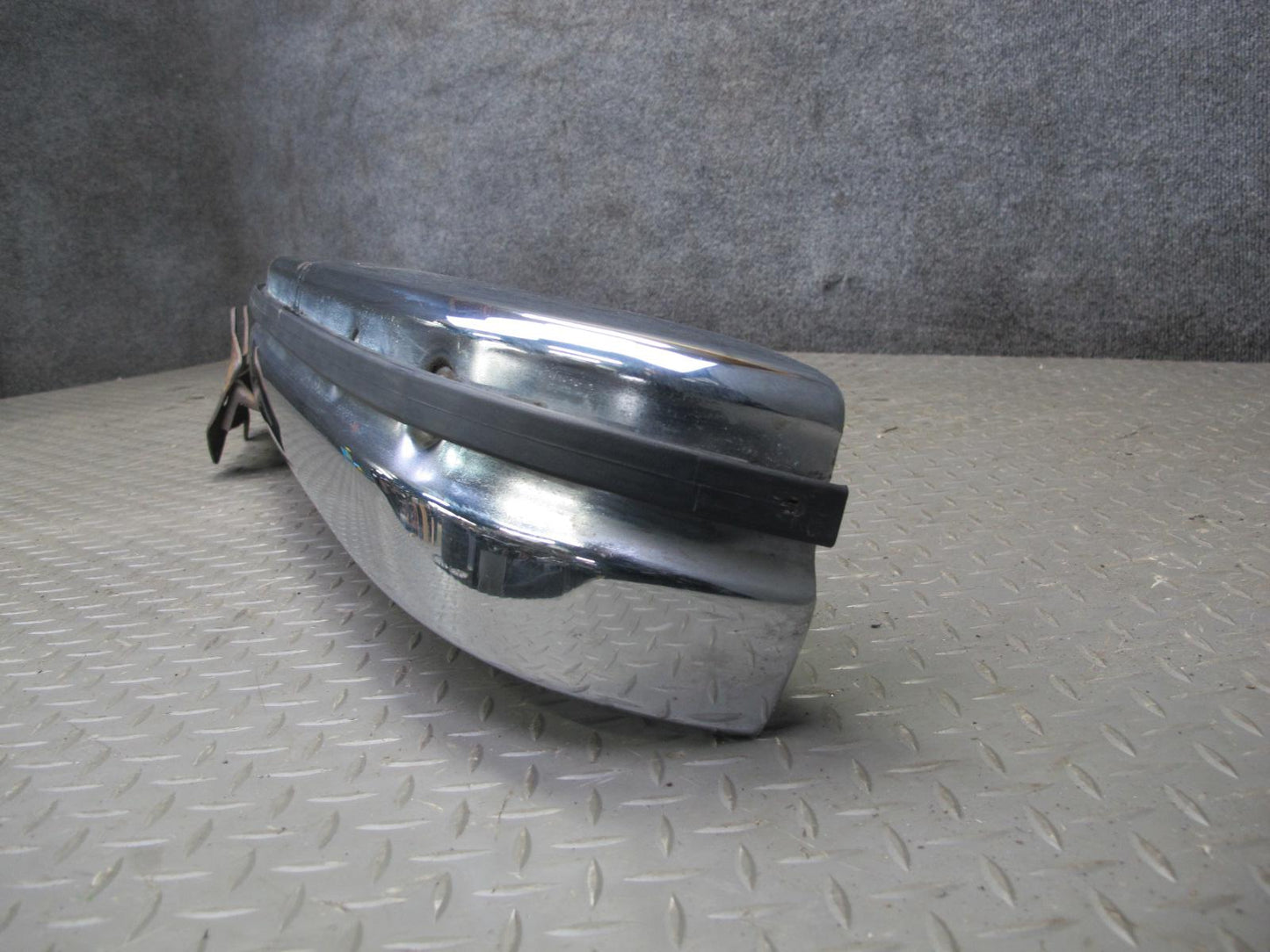 77-85 Mercedes W123 300D Front Bumper Cover Chrome w Shock Absorber OEM