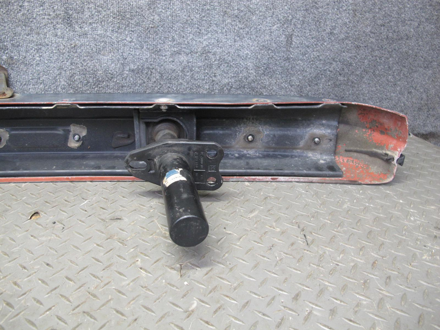 77-85 Mercedes W123 300D Front Bumper Cover Chrome w Shock Absorber OEM