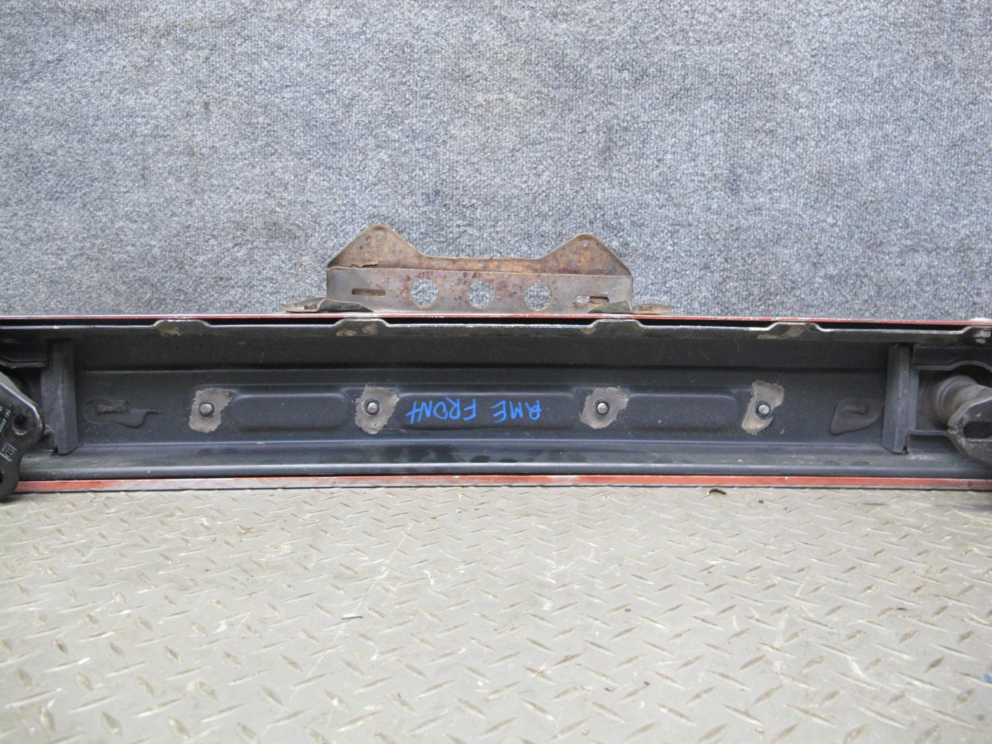 77-85 Mercedes W123 300D Front Bumper Cover Chrome w Shock Absorber OEM