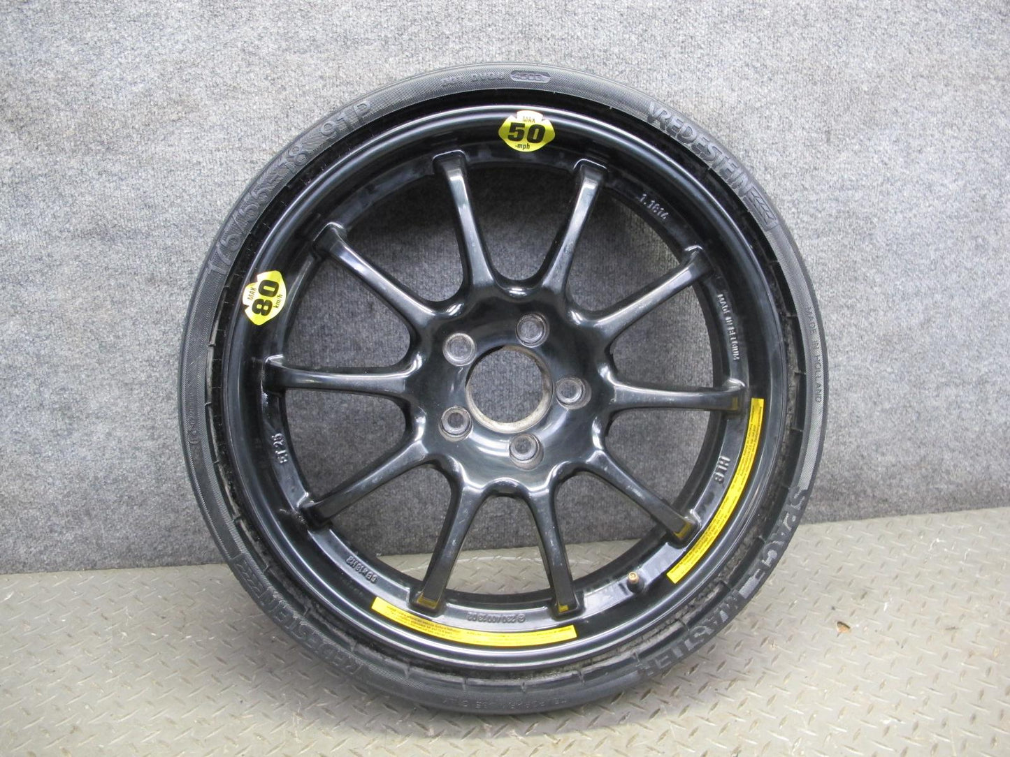 03-12 Mercedes R230 Sl-class Spare Tire R18" Wheel Rim 18x6B ET25 2304001302 OEM