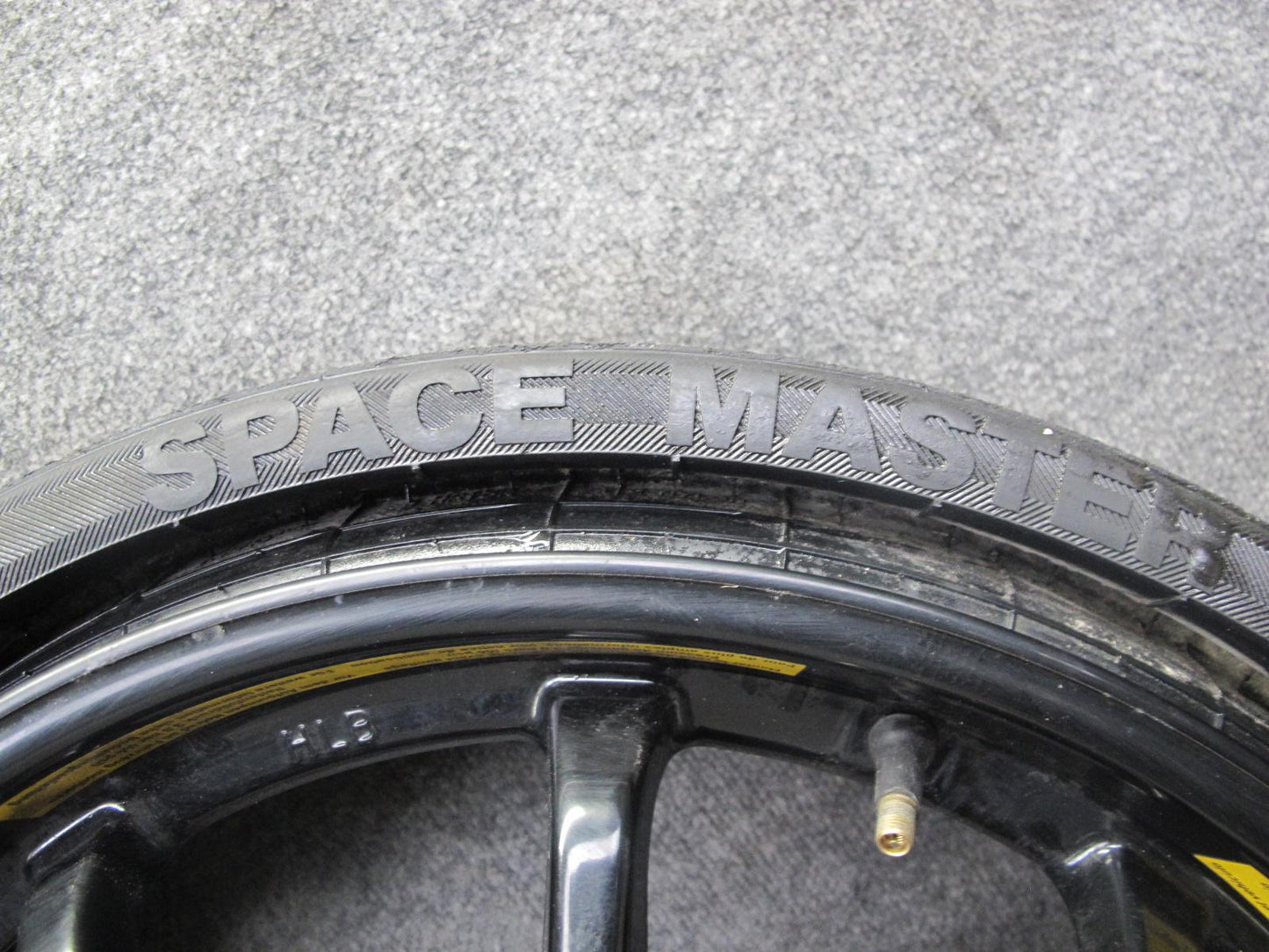 03-12 Mercedes R230 Sl-class Spare Tire R18" Wheel Rim 18x6B ET25 2304001302 OEM