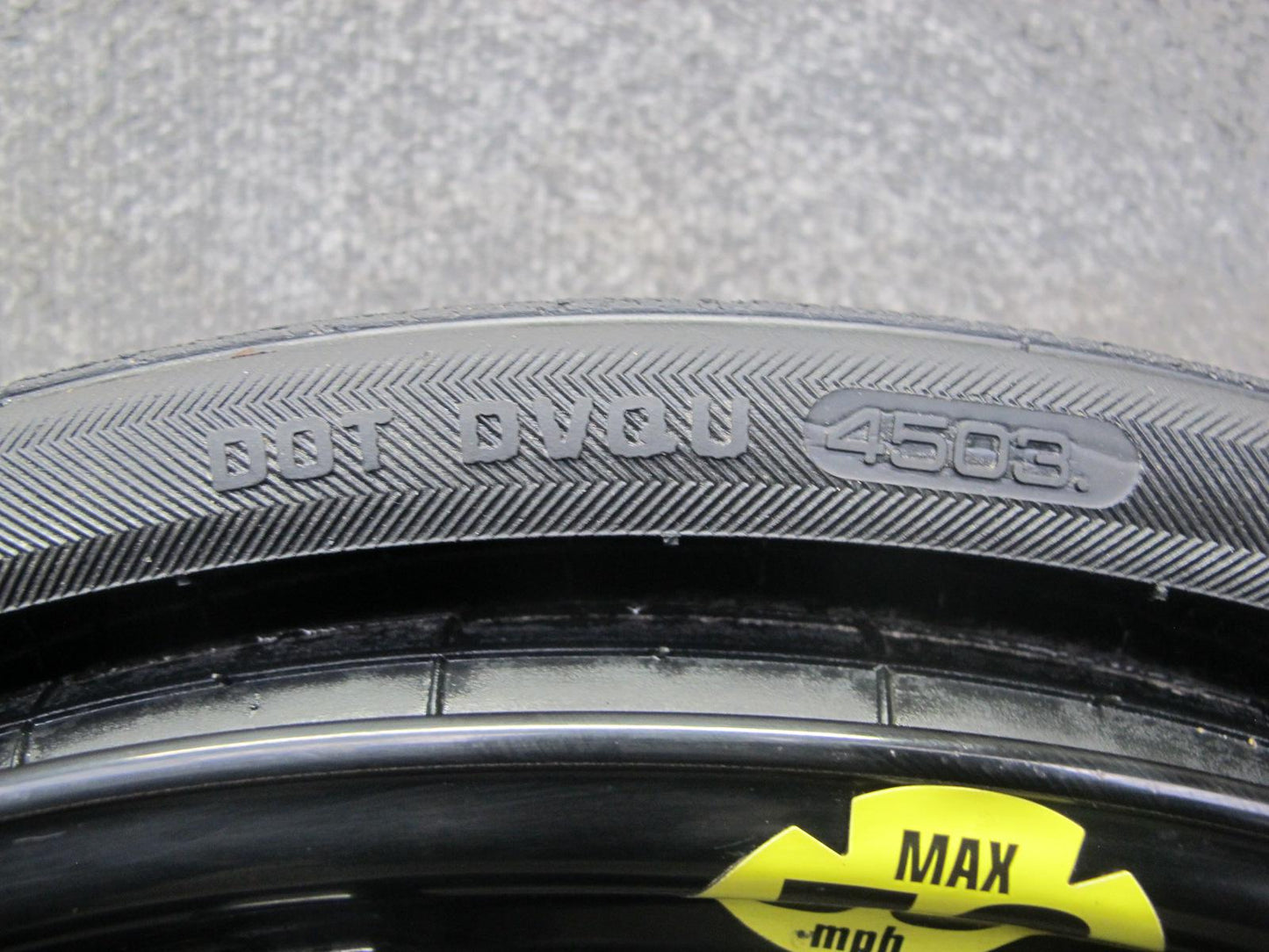 03-12 Mercedes R230 Sl-class Spare Tire R18" Wheel Rim 18x6B ET25 2304001302 OEM