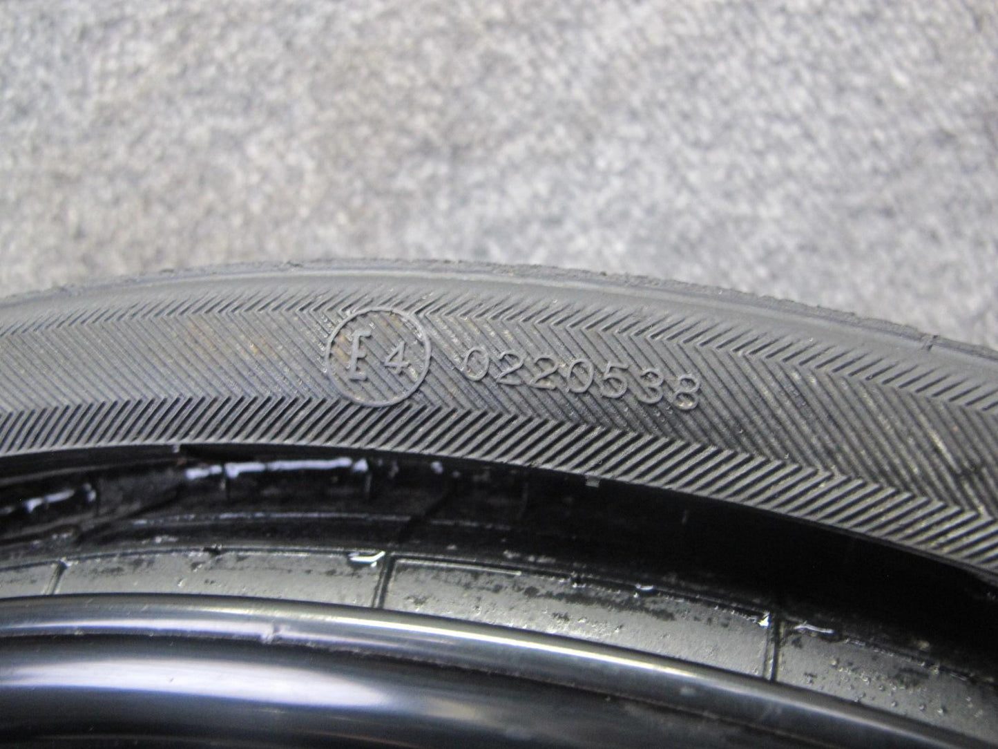 03-12 Mercedes R230 Sl-class Spare Tire R18" Wheel Rim 18x6B ET25 2304001302 OEM