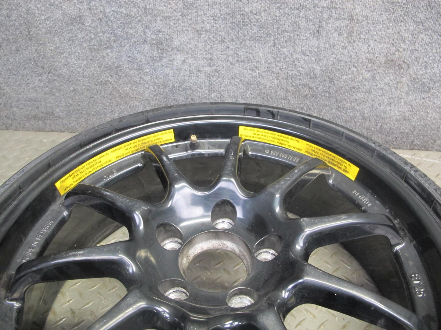 03-12 Mercedes R230 Sl-class Spare Tire R18" Wheel Rim 18x6B ET25 2304001302 OEM