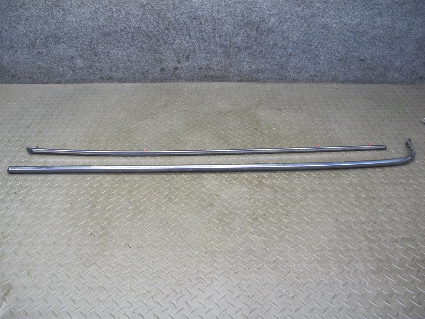 75-85 Mercedes W123 300D Sedan 16pcs Exterior Chrome Trim Cover Molding Set OEM