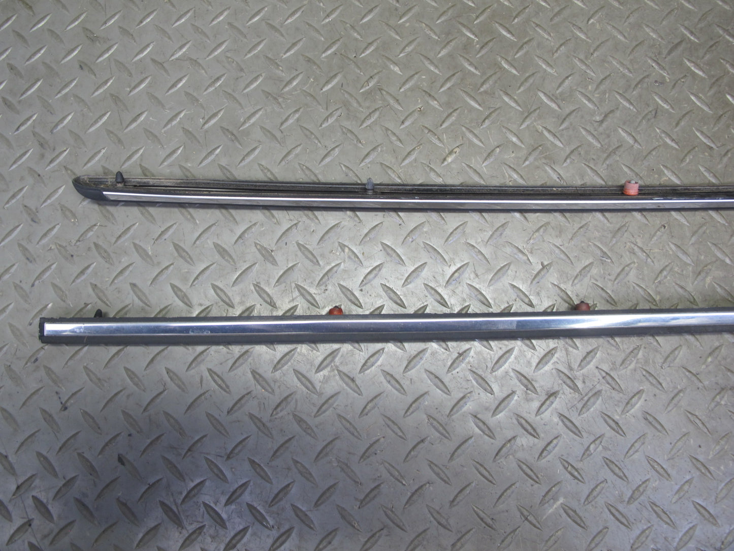 75-85 Mercedes W123 300D Sedan 16pcs Exterior Chrome Trim Cover Molding Set OEM