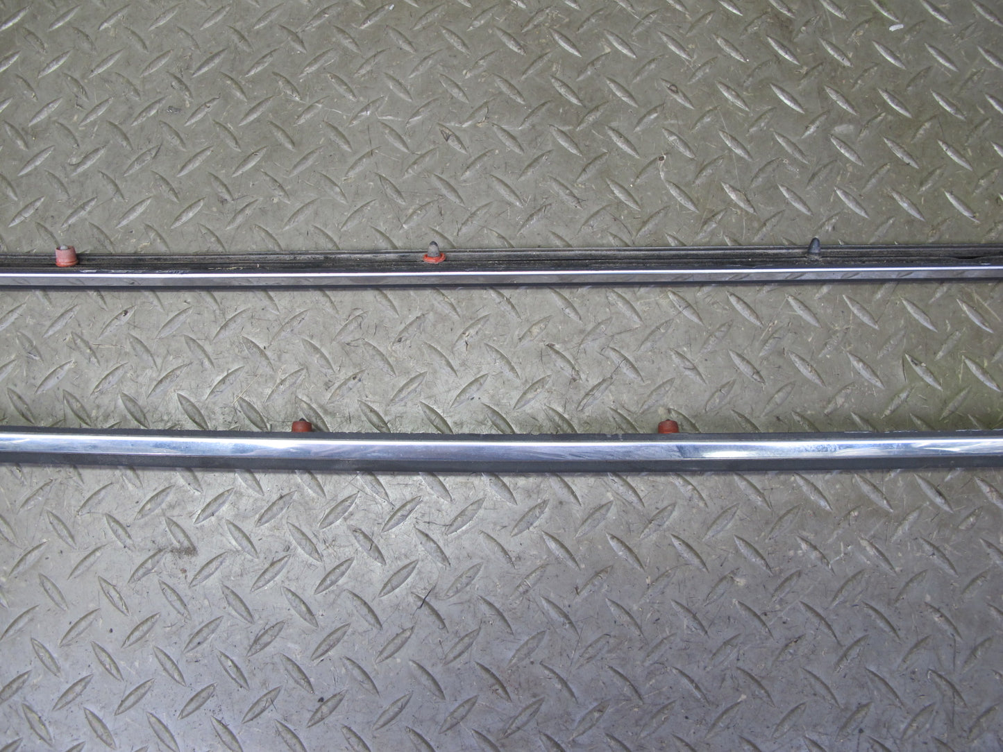 75-85 Mercedes W123 300D Sedan 16pcs Exterior Chrome Trim Cover Molding Set OEM