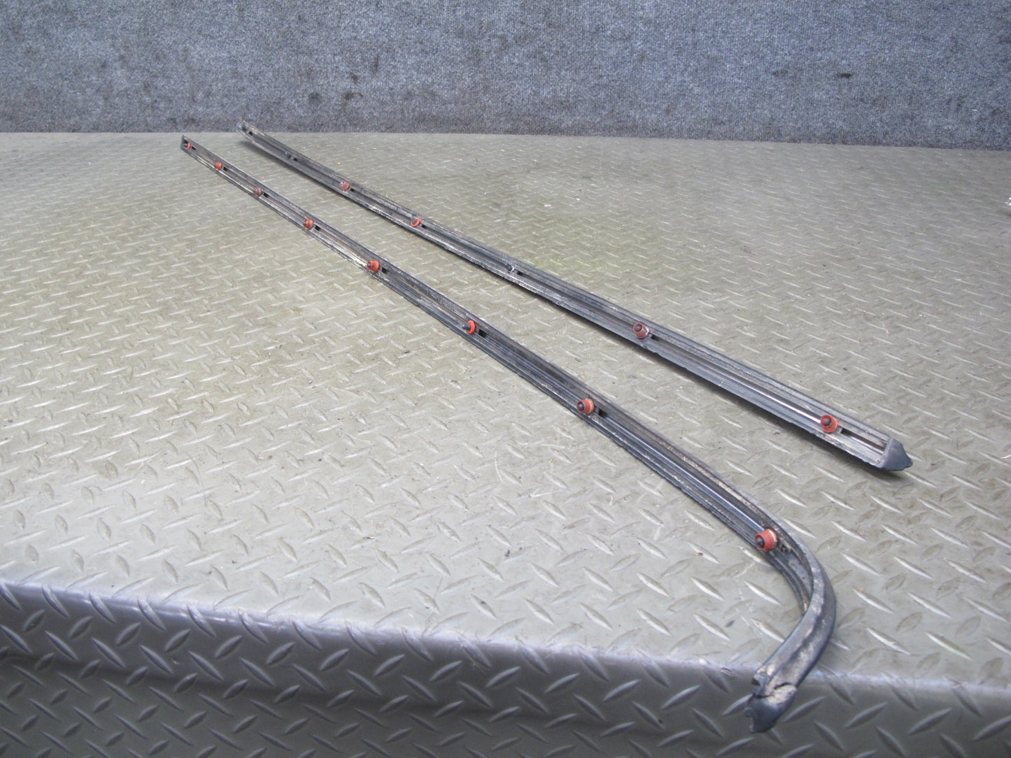 75-85 Mercedes W123 300D Sedan 16pcs Exterior Chrome Trim Cover Molding Set OEM