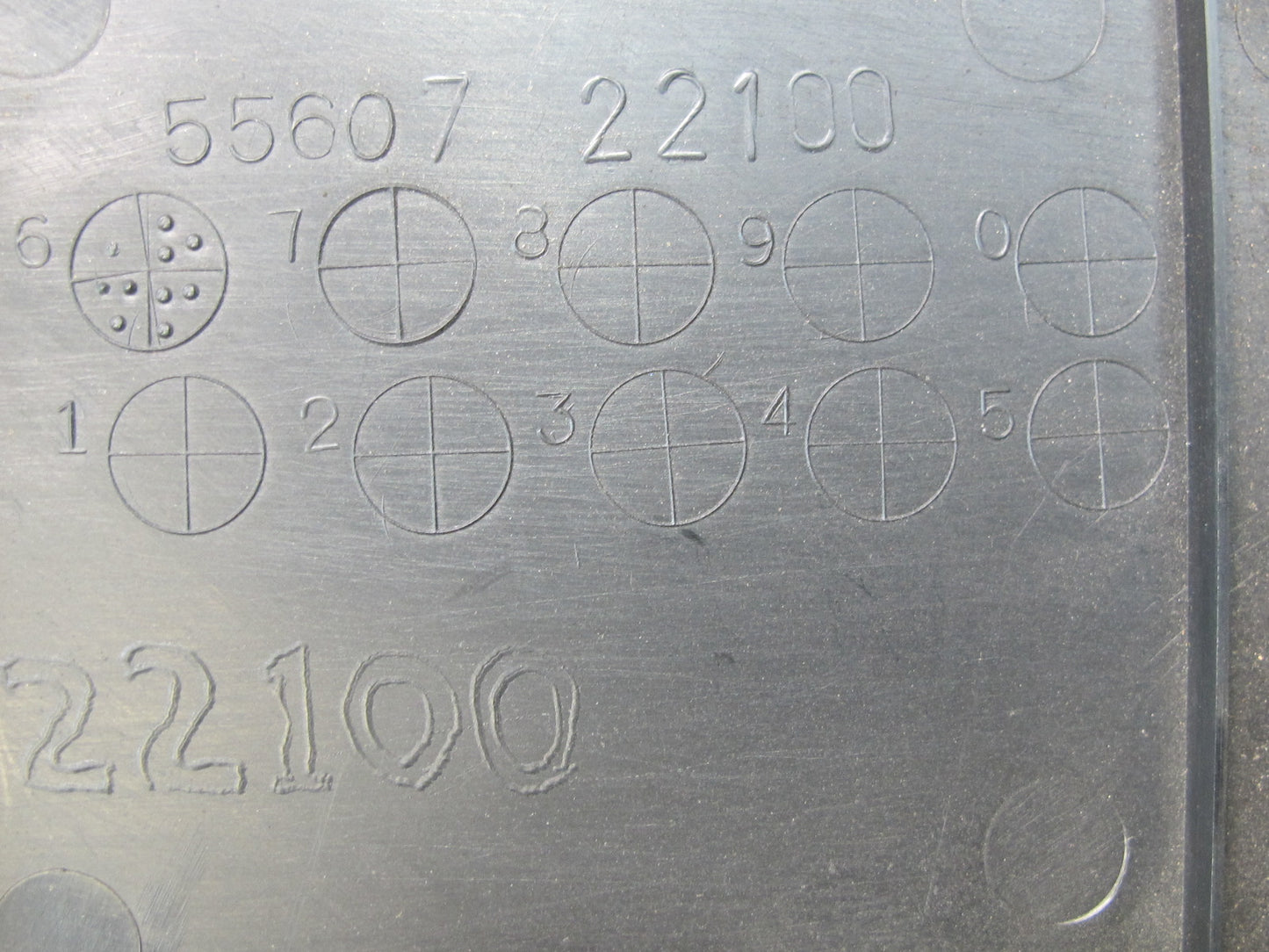 96-00 Toyota MARK2 JZX100 Under Dash Trim Cover Panel 55607-22100 OEM