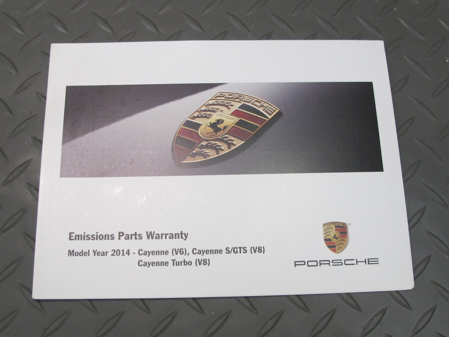 2014 Porsche Cayenne 958 Owners Operator Book Manual Guide Set W/ Case Set