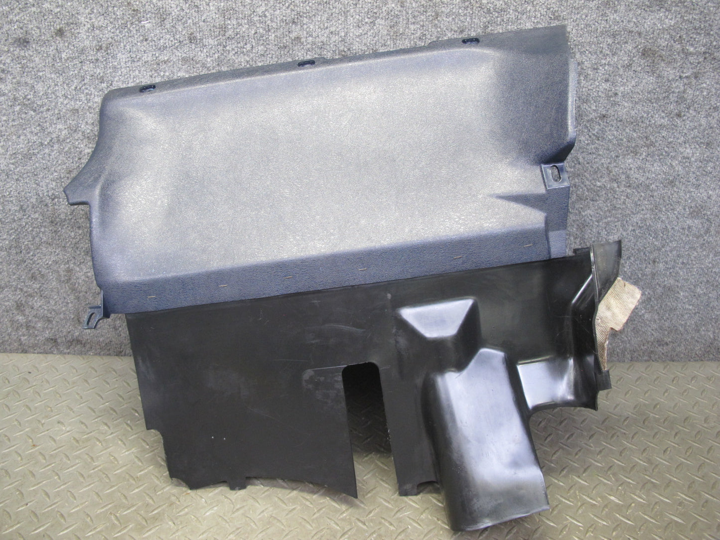 82-85 Mercedes W123 300D Right & Left Under Dash Lower Trim Panel Cover Set OEM