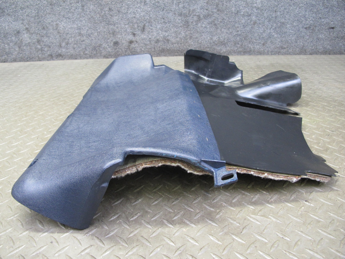 82-85 Mercedes W123 300D Right & Left Under Dash Lower Trim Panel Cover Set OEM