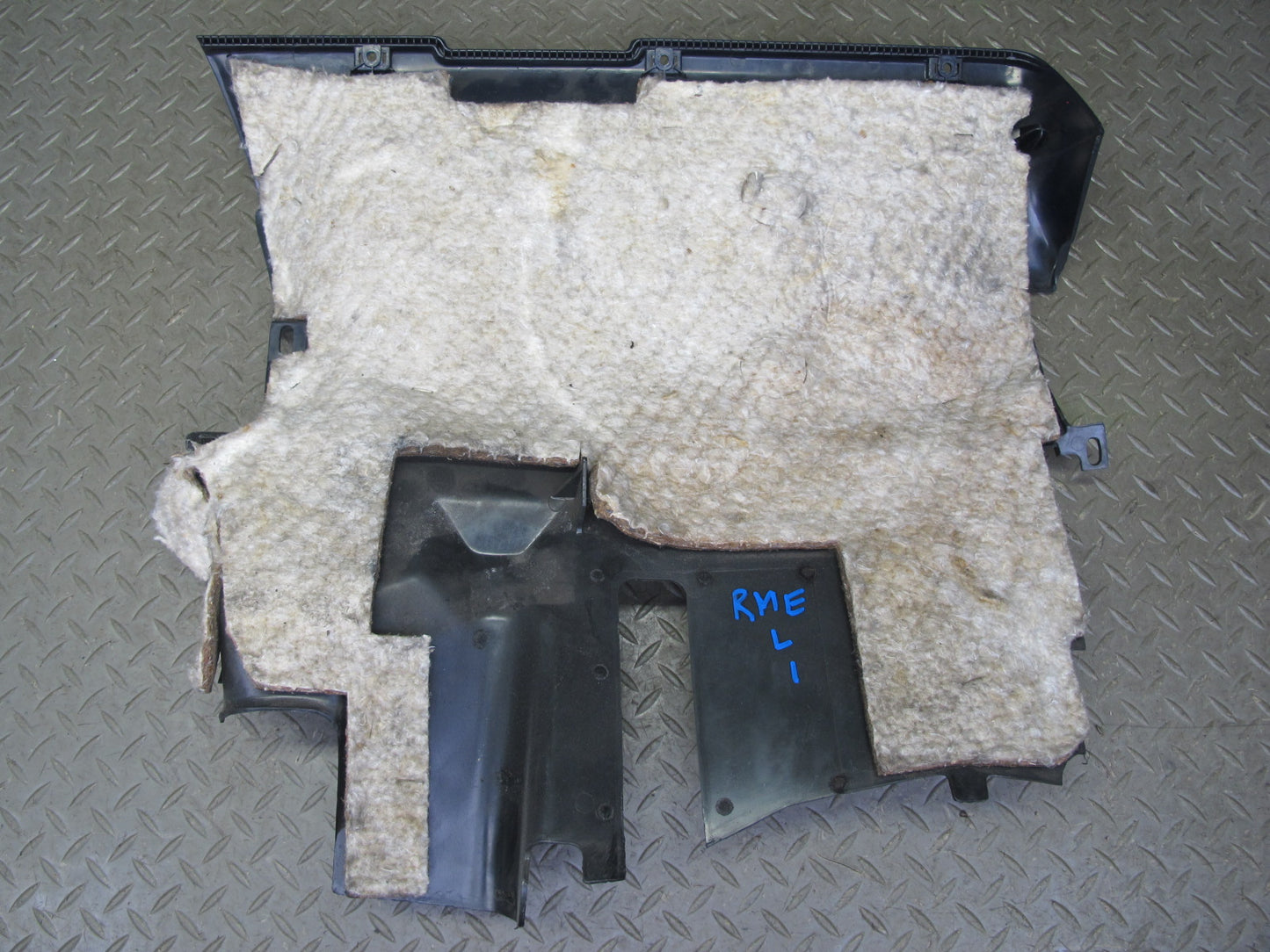 82-85 Mercedes W123 300D Right & Left Under Dash Lower Trim Panel Cover Set OEM