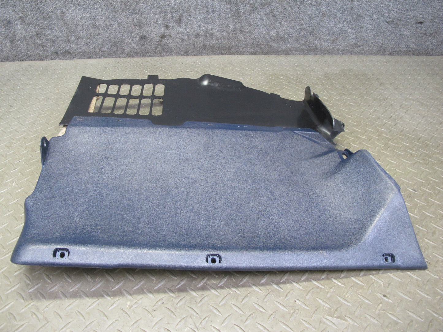 82-85 Mercedes W123 300D Right & Left Under Dash Lower Trim Panel Cover Set OEM