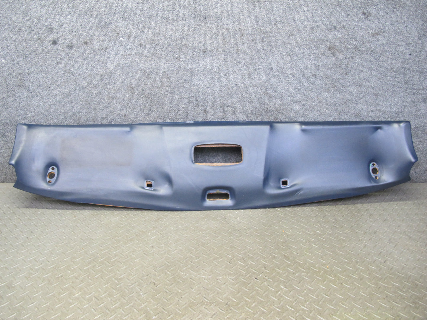 82-85 Mercedes W123 300D Front Interior Headliner Trim Cover Panel Blue OEM