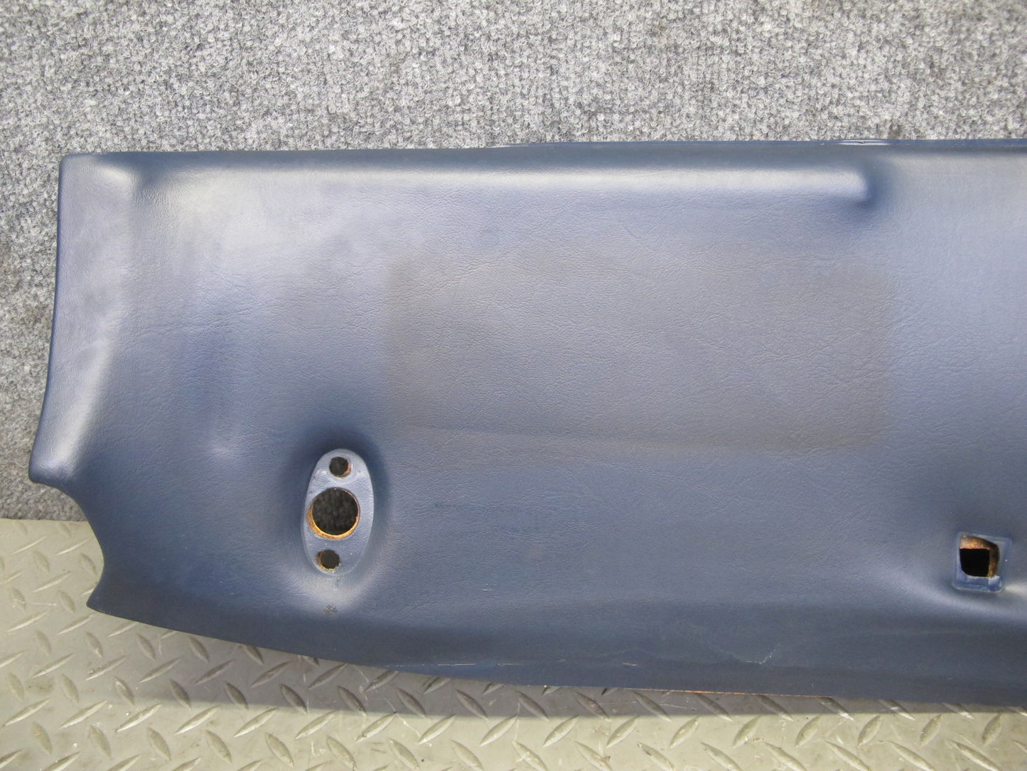 82-85 Mercedes W123 300D Front Interior Headliner Trim Cover Panel Blue OEM