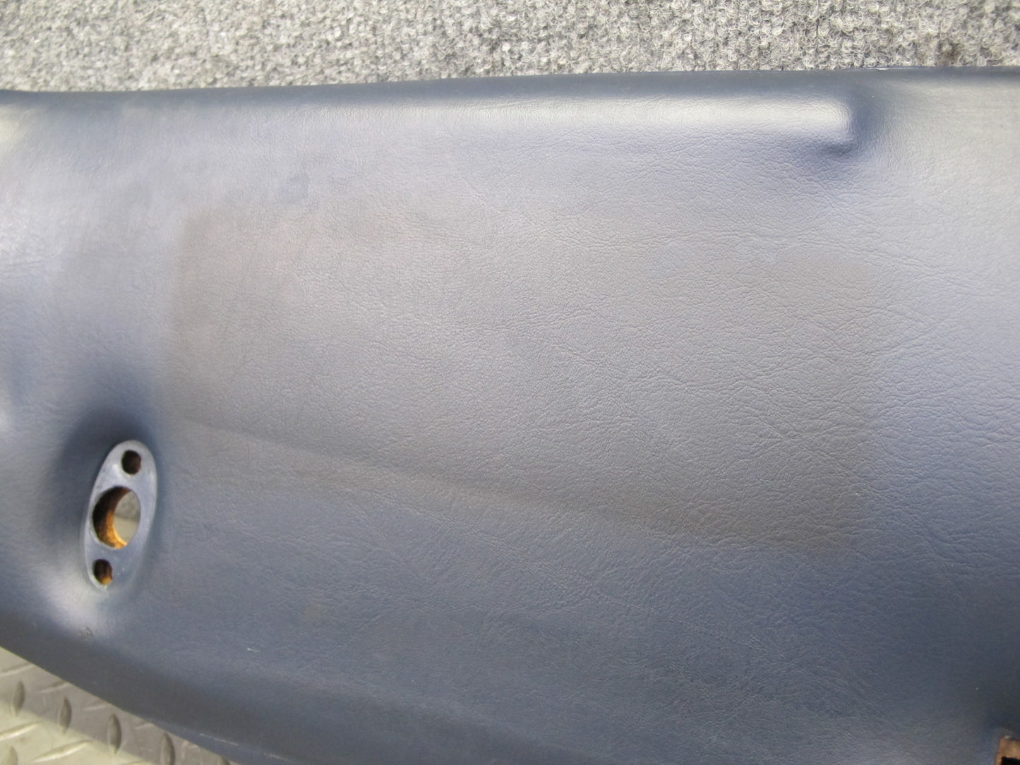 82-85 Mercedes W123 300D Front Interior Headliner Trim Cover Panel Blue OEM