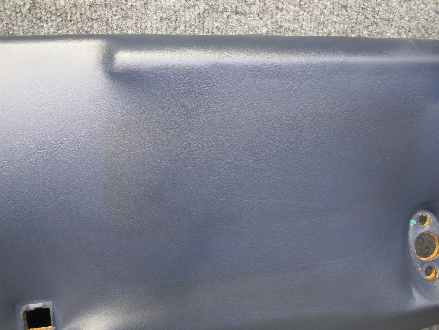 82-85 Mercedes W123 300D Front Interior Headliner Trim Cover Panel Blue OEM