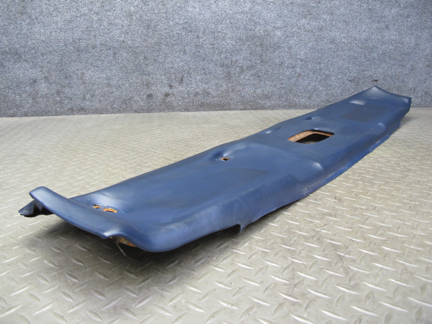 82-85 Mercedes W123 300D Front Interior Headliner Trim Cover Panel Blue OEM