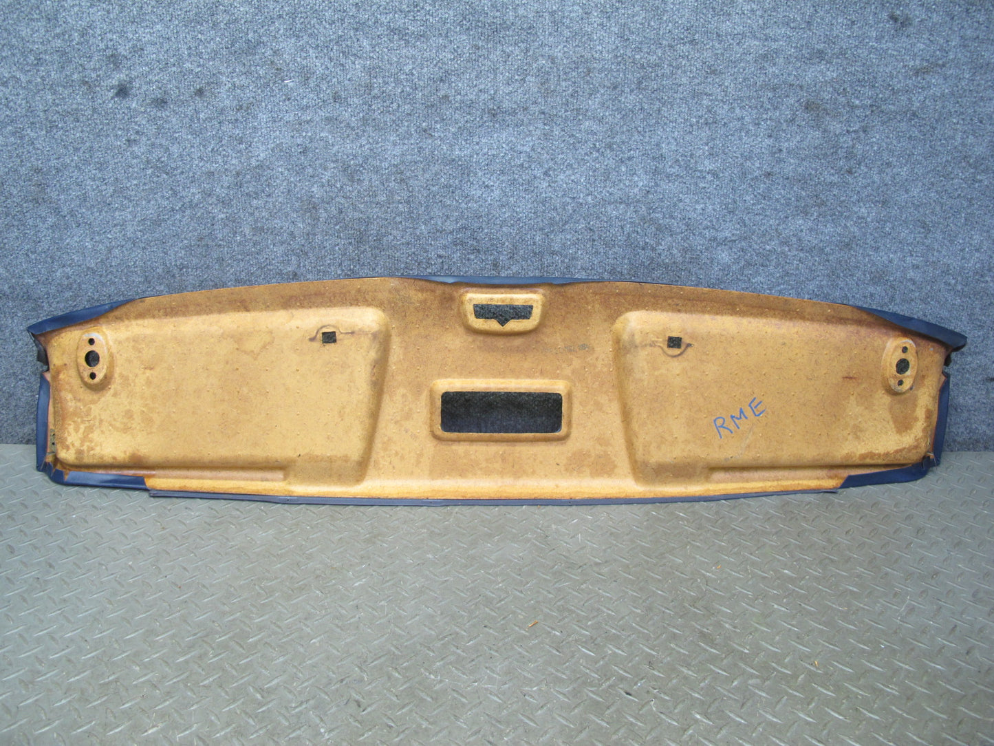 82-85 Mercedes W123 300D Front Interior Headliner Trim Cover Panel Blue OEM