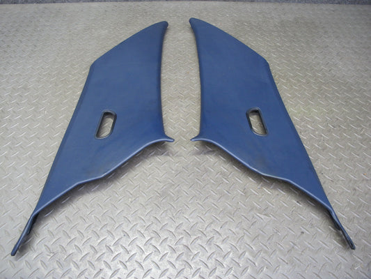 82-85 Mercedes W123 300D Rear Left & Right Interior C Pillar Trim Panel Set OEM